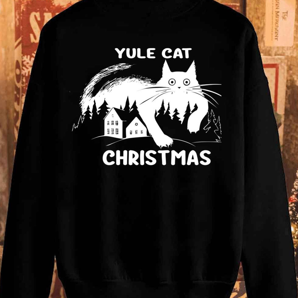 Adorable Yule Cats Christmas Cats First Christmas shirt