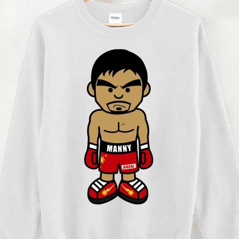 Angry Manny Pacquiao Cartoon By Aireal Apparel shirt