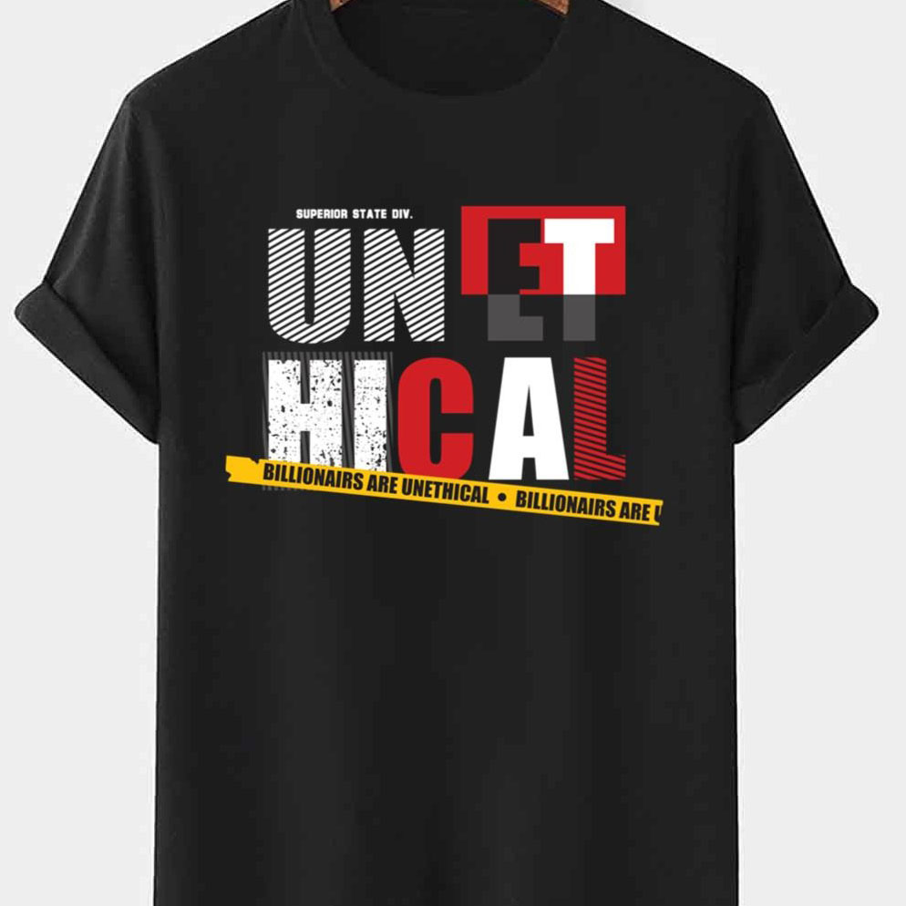 Billionaires Are Unethical Vintage shirt