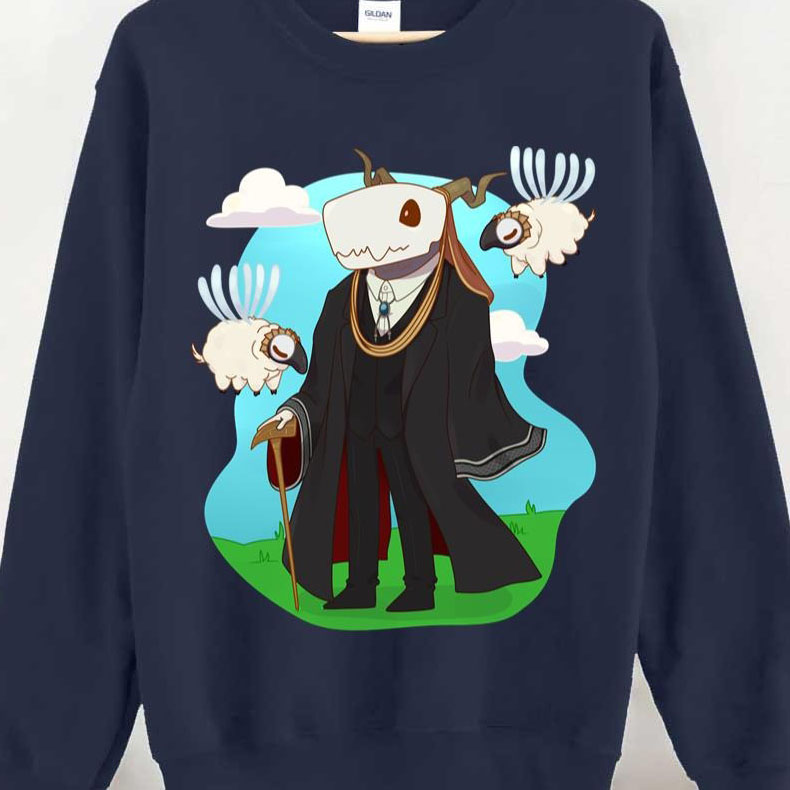 Chibi Elias Ainsworth The Ancient Magus’ Bride Anime Art shirt