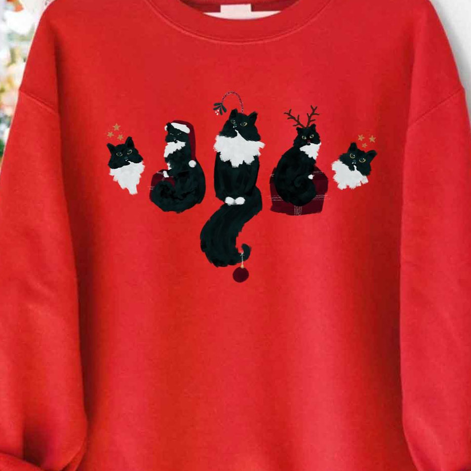 Christmas Rusty Lineup Cats Christmas shirt