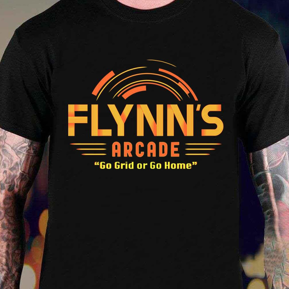 Flynn’s Arcade Go Grid Or Go Home Legacies shirt