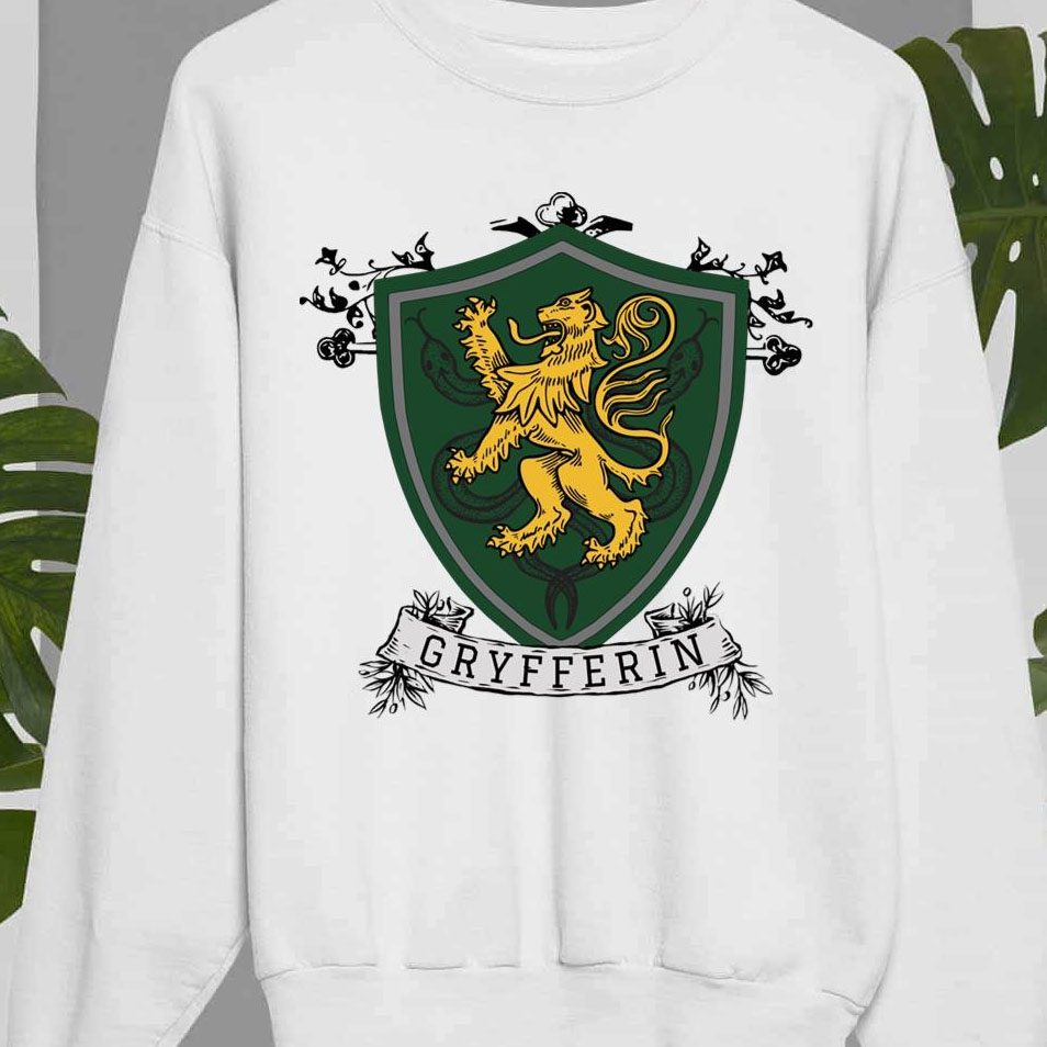 Hogwarts Harry Potter Gryfferin Hybrid House shirt