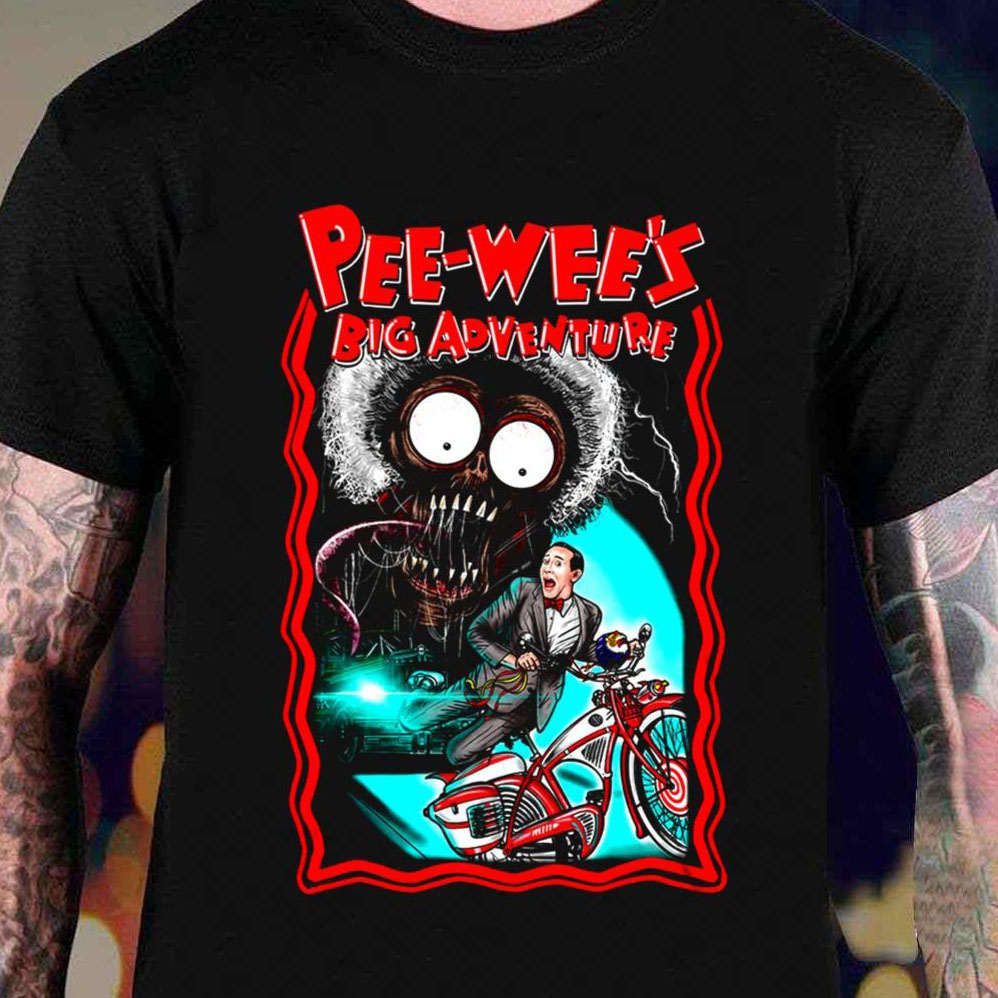 Horror Pee Wee’s Big Adventure Films Funny shirt