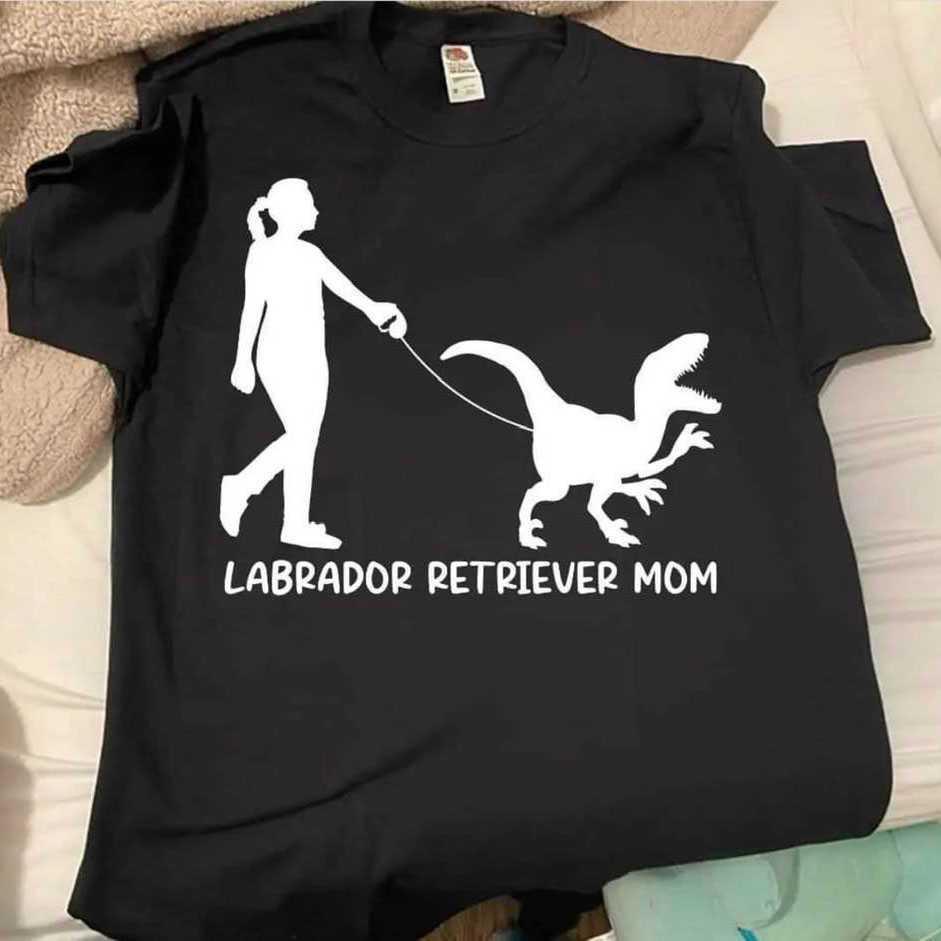Labrador Retriever Mom TRex shirt