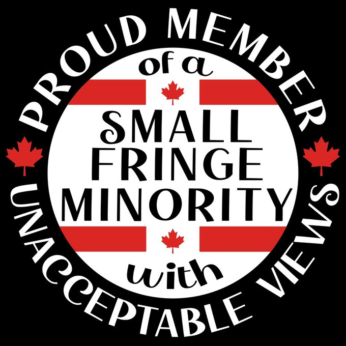 Canada Proud member of a small fringe minority with unacceptable views shirt