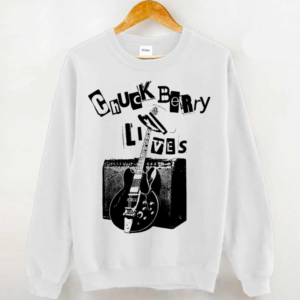 Chuck Berry Lives Guitar shirt