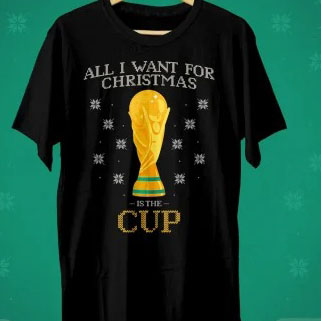 All i want for Christmas is the World Cup shirt