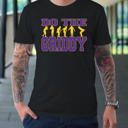 Do The Griddy Griddy Dance Football shirt