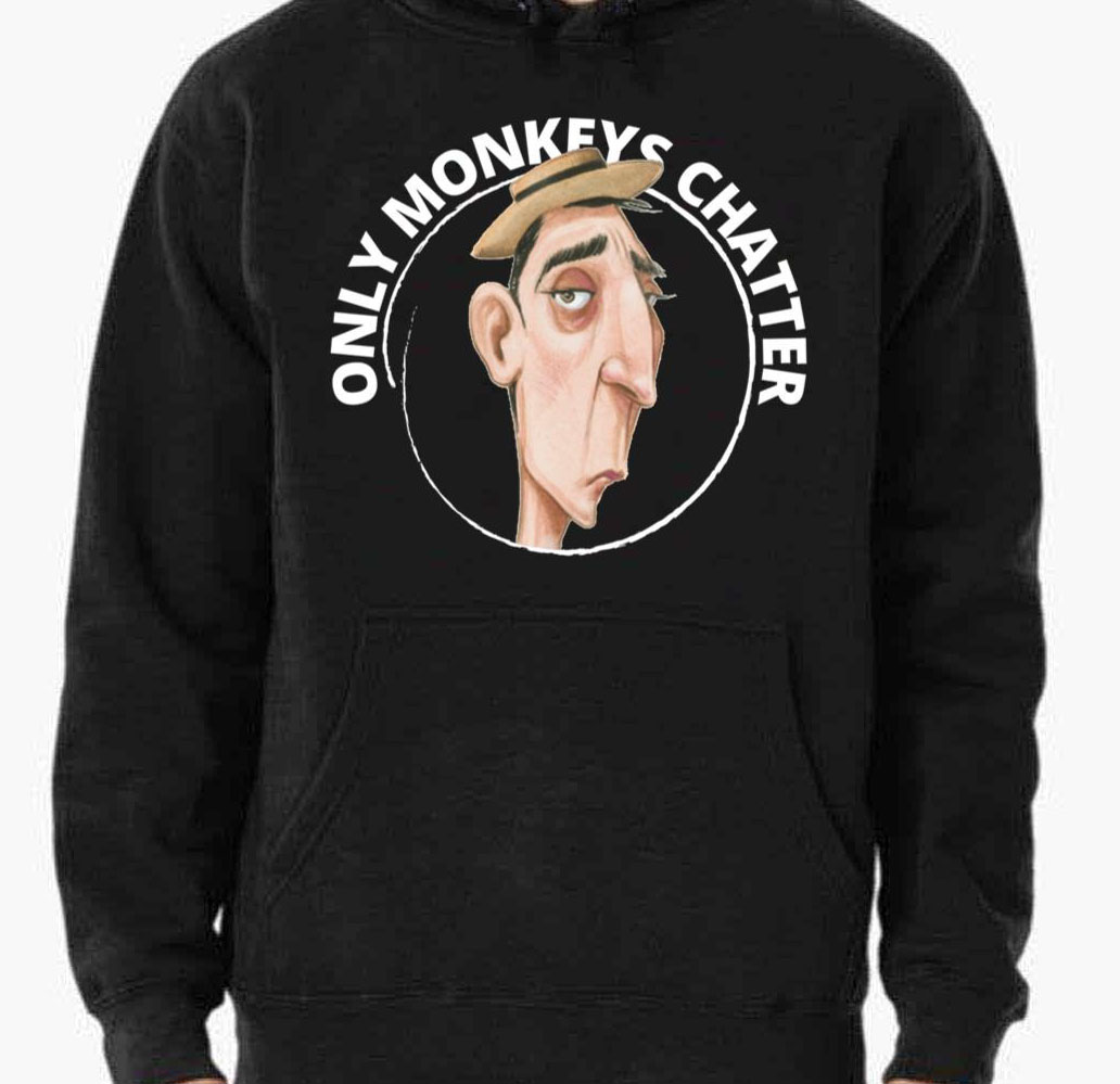 Buster Keaton The Silence Only Monkeys Chatter shirt