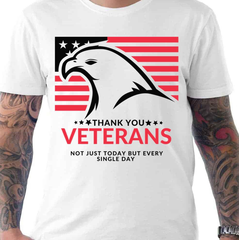 Eagle Design Veterans Day War Soldiers Love Faith shirt