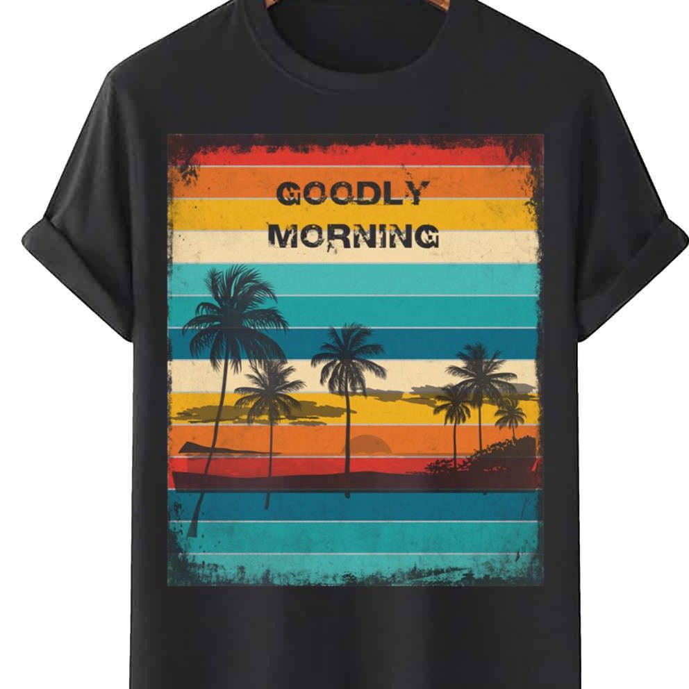 Goodly Morning Distressed shirt