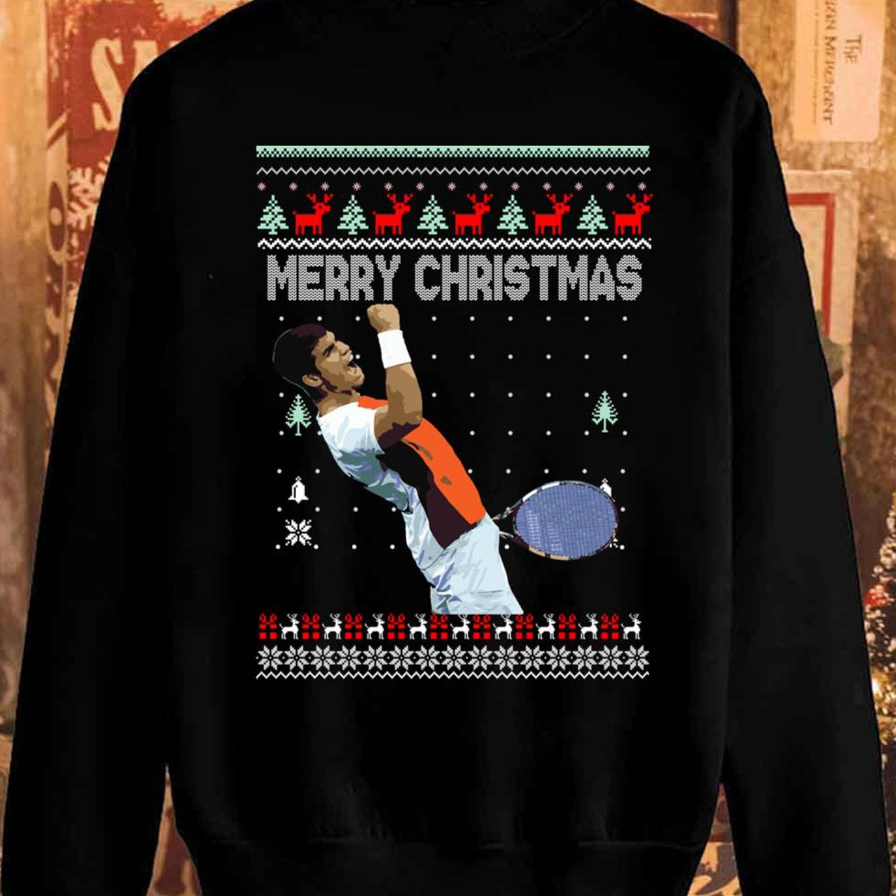 Carlos Alcaraz Ugly Christmas Spanish Tennis Player shirt
