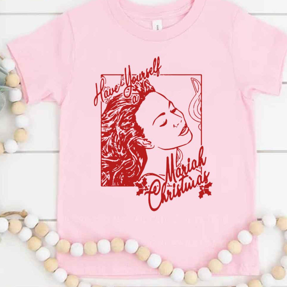 Have Yourself A Mariah Christmas Red shirt