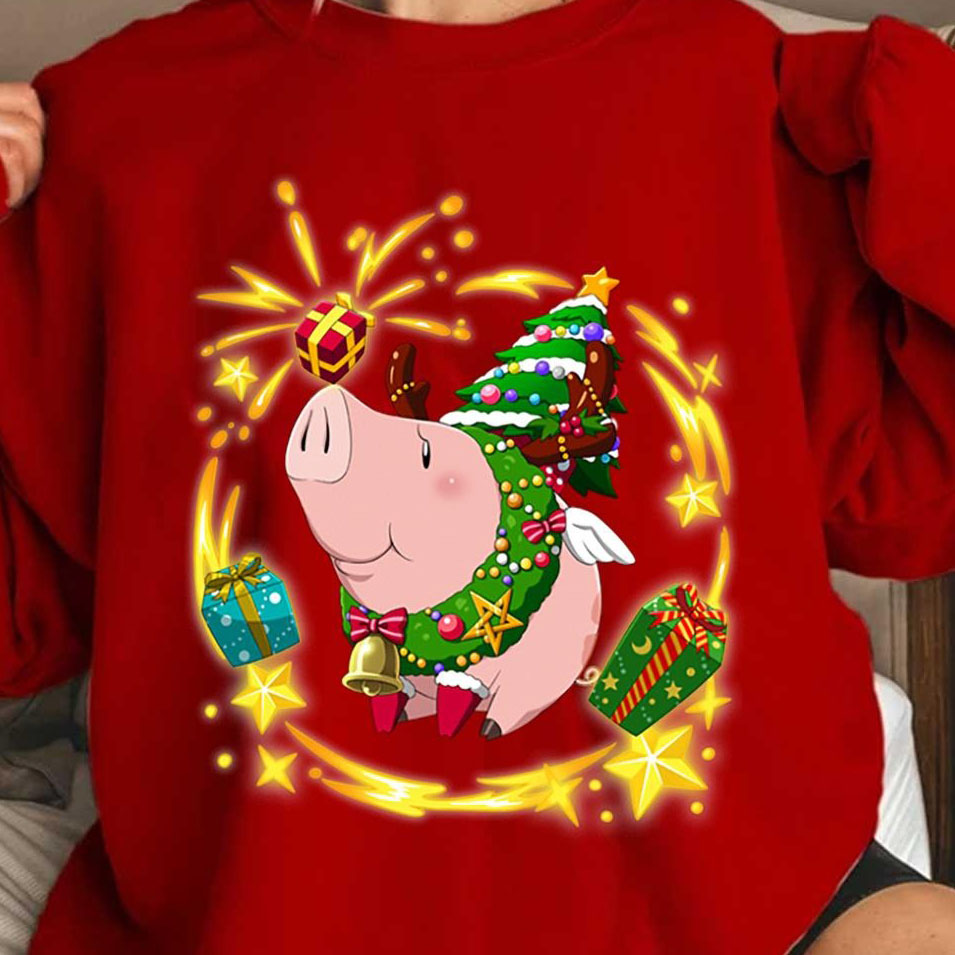 Hawk Christmas Costume Seven Deadly Sins shirt