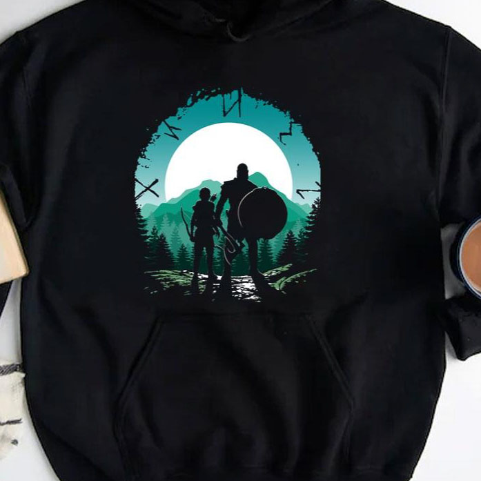 Kratos And Son Spartan Barbarian shirt