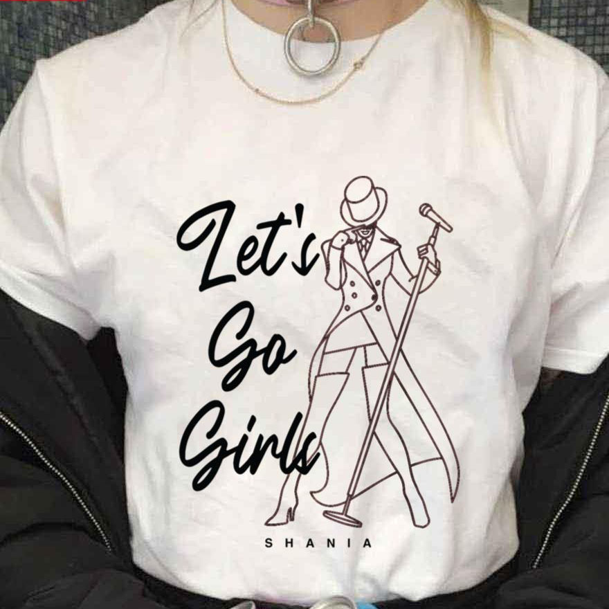 Line Art Shania Twain Let’s Go Girls shirt