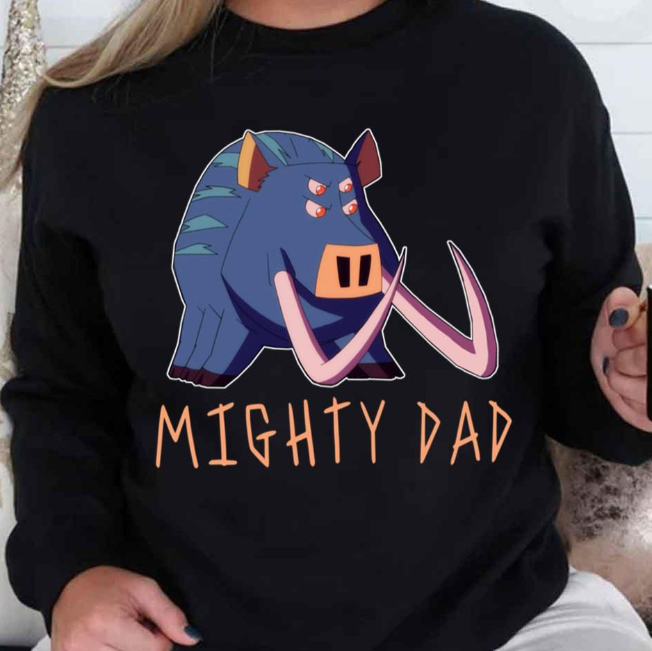 Mandu For Dad Mighty Dad Kipo And The Age Of Wonderbeasts shirt