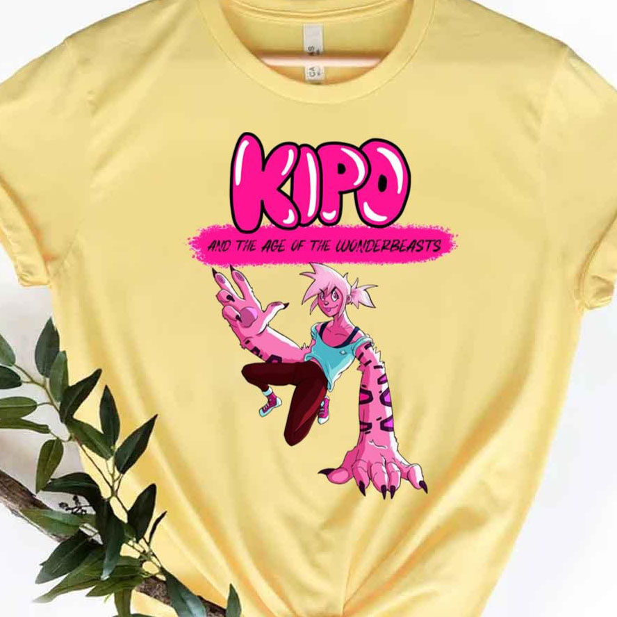 Pink Design Kipo And The Age Of Wonderbeasts shirt