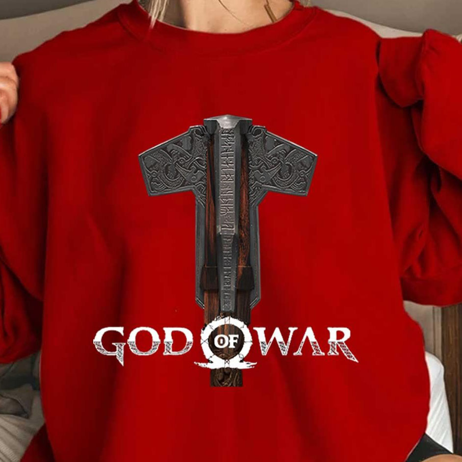 Action Video Game God Of War Ragnarok Art shirt