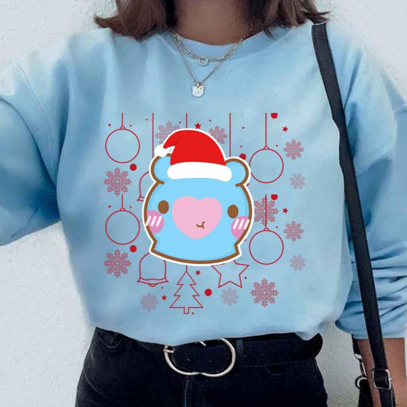 Baby Bt21 Bts Santa Mang Jhope Lovers Merry Christmas shirt
