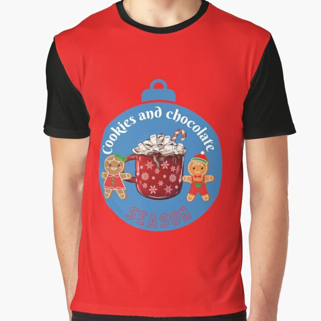 Cookies and hot chocolate this holiday season to celebrate shirt