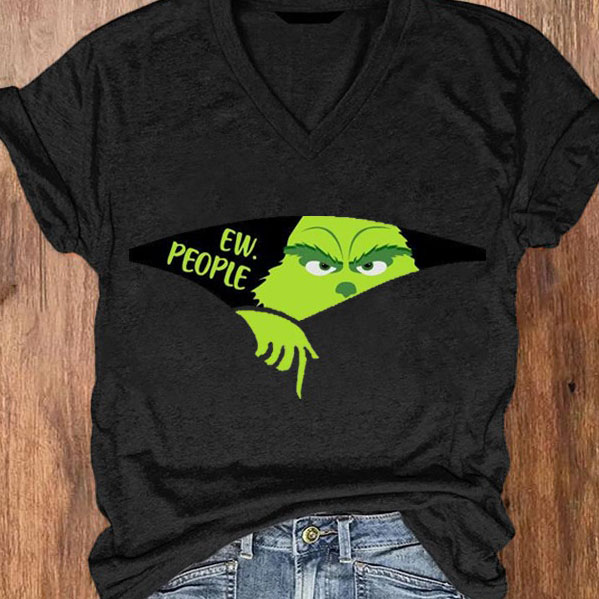 EW People Grinch Christmas shirt