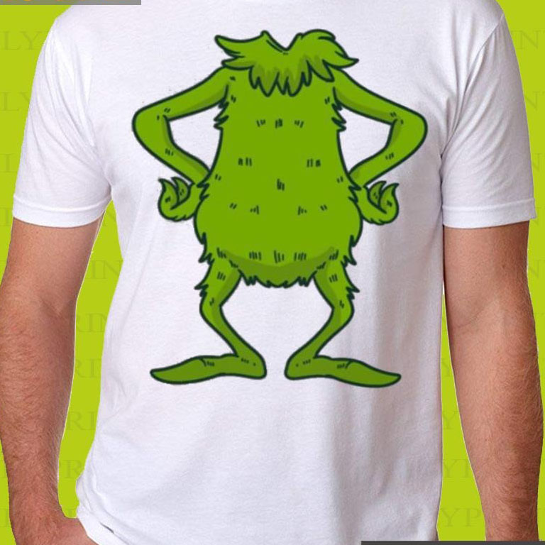 Grinch body Christmas shirt