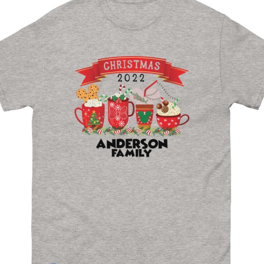 Christmas 2022 Anderson Family Drinks Christmas shirt