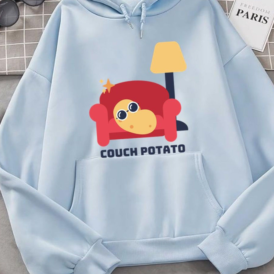 cute couch potato cartoon