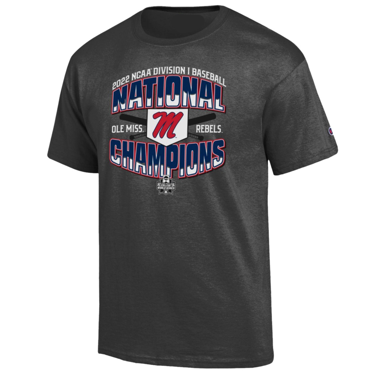 2022 NCAA Division I Baseball National Ole Miss Rebels Champions shirt