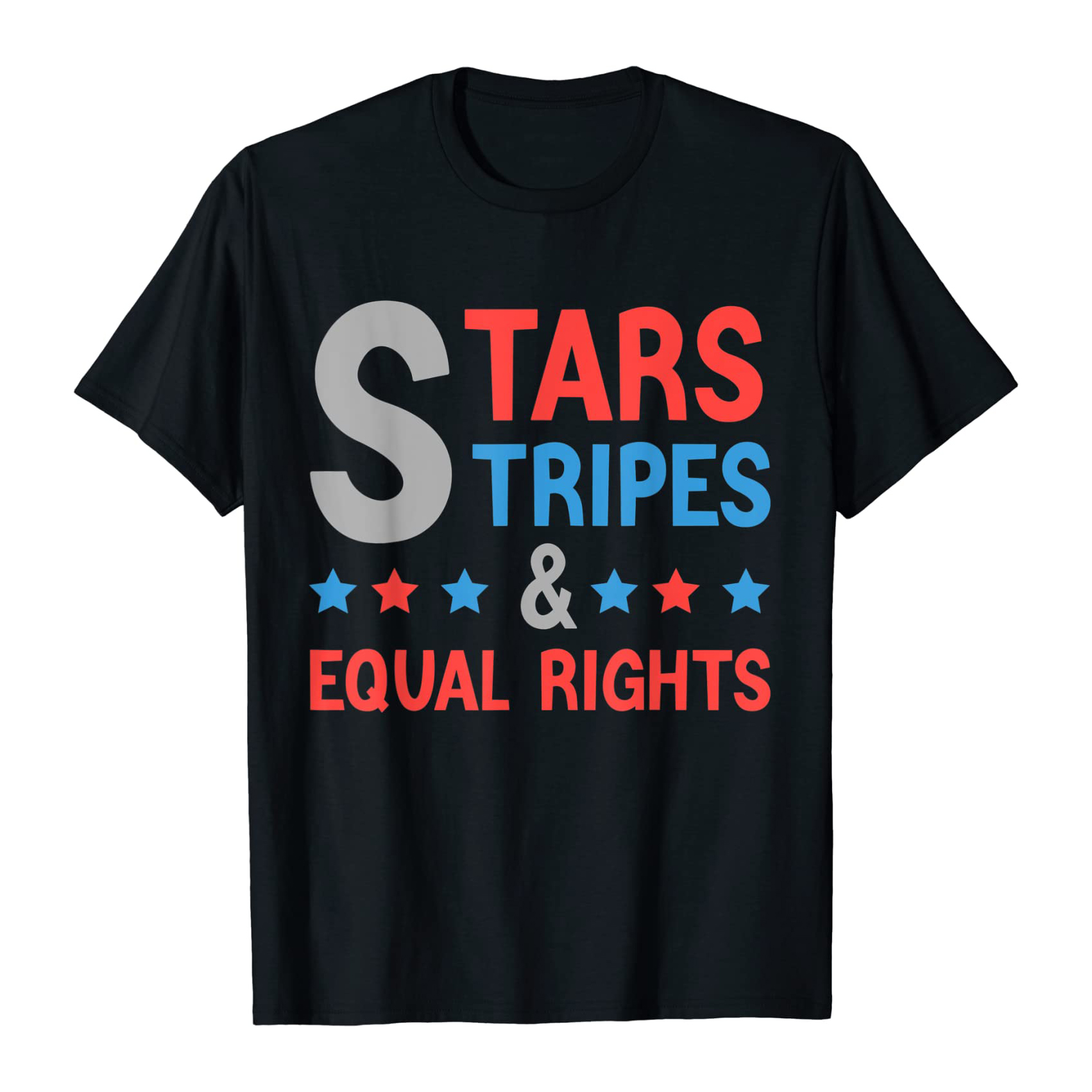 4th Of July Feminist Patriotic Stars Stripes & Equal Rights shirt