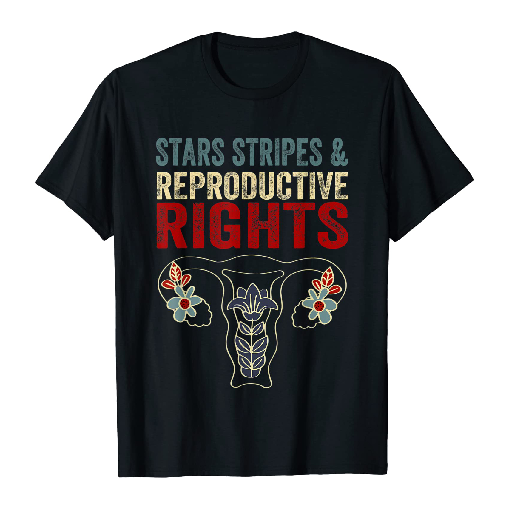 4th Of July Stars Stripes And Reproductive Rights Feminist shirt