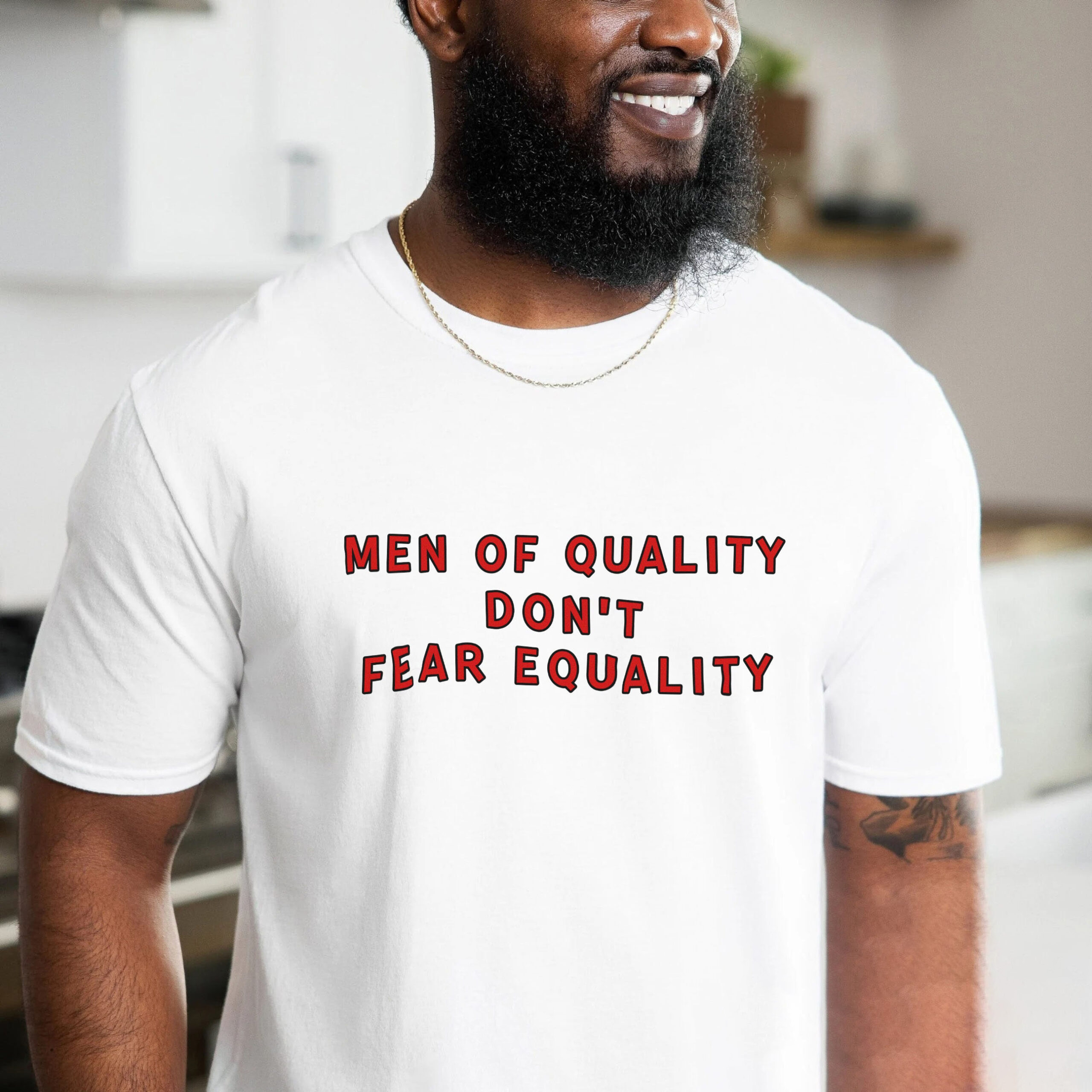 Men of Quality don't fear Equality shirt
