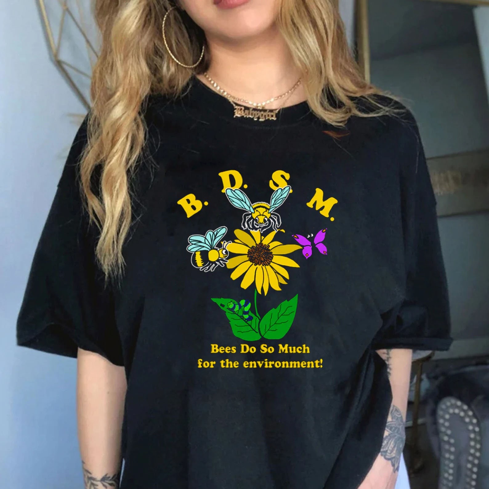 BDSM Bees Do So Much For The Environment Shirt