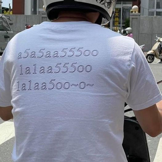 a5a5aa555oo lalaa555ooo shirt