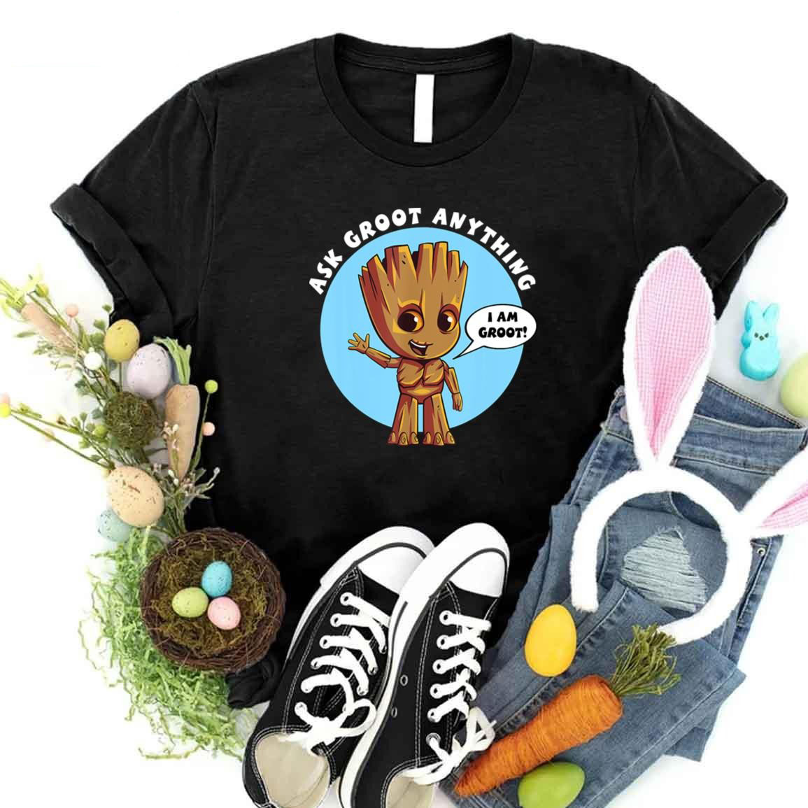 Ask Groot Anything I Am Groot Shirt