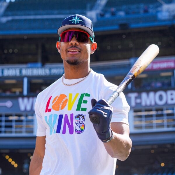 Baseball Seattle Mariners Love Wins LGBTQ shirt