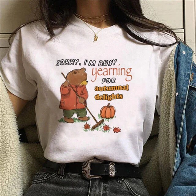 Bear Sorry I’m Busy Yearning For Autmnal delights shirt 4 Bear Sorry I’m Busy Yearning For Autmnal delights shirt
