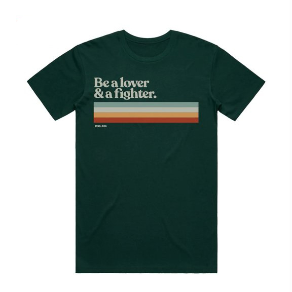Be a love and a fighter retro vintage shirt