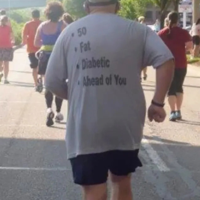 50 fat diabetic ahead of you shirt 4 50 fat diabetic ahead of you shirt